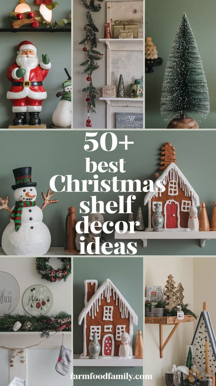 Best Christmas Shelf Decor 5