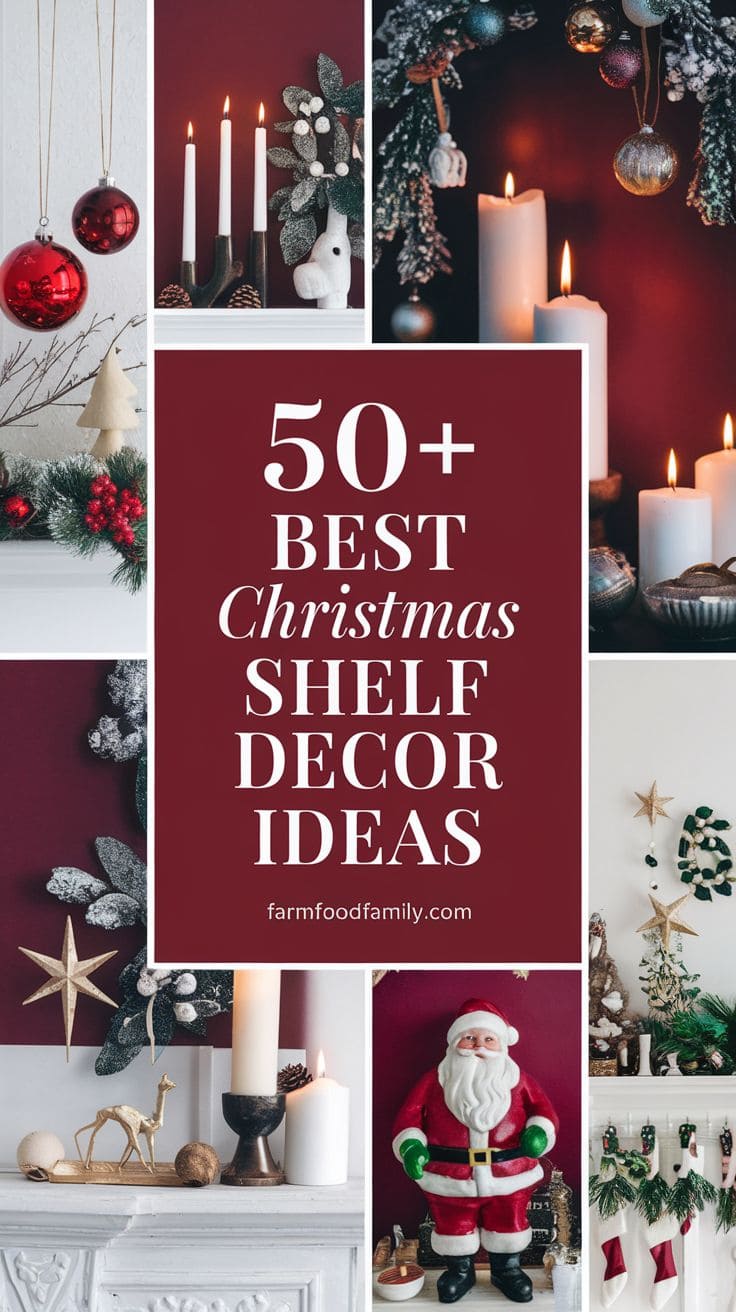 Best Christmas Shelf Decor 6