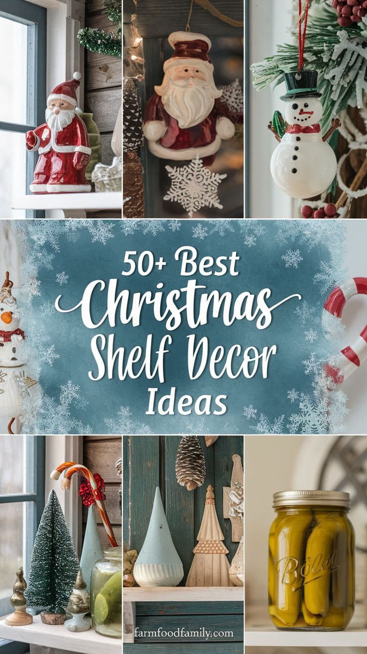 Best Christmas Shelf Decor 7