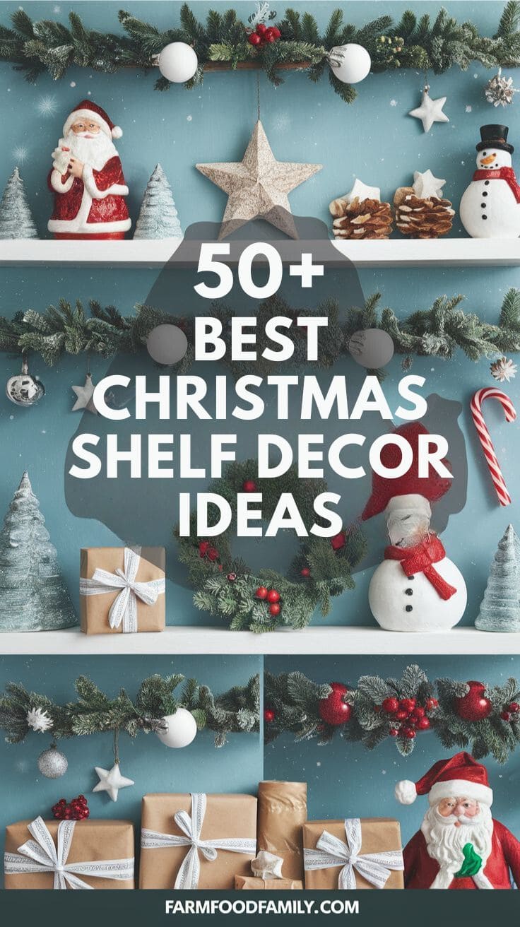 Best Christmas Shelf Decor 8