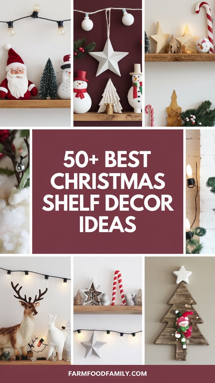 Best Christmas Shelf Decor 9