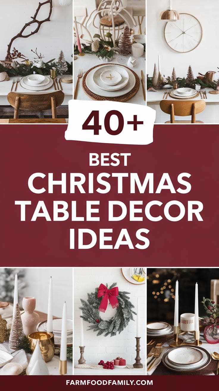 Best Christmas Table Decor 1