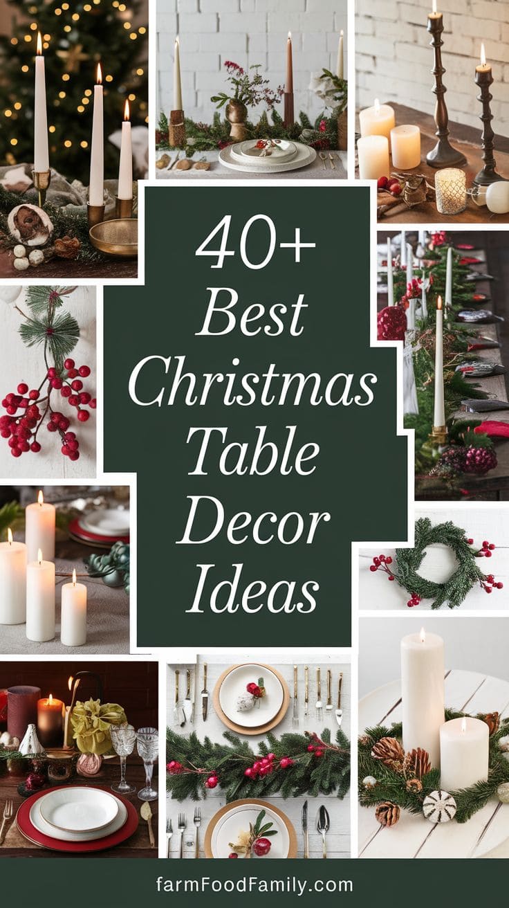 Best Christmas Table Decor 10