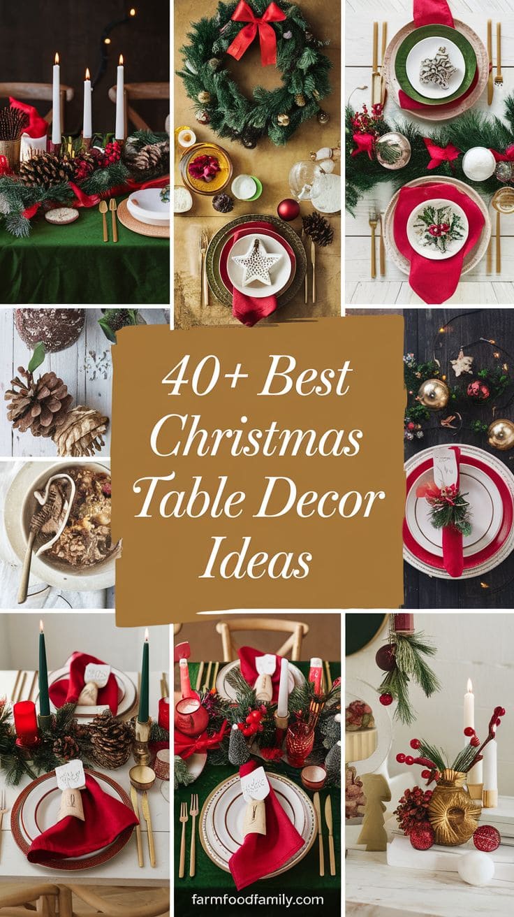 Best Christmas Table Decor 11