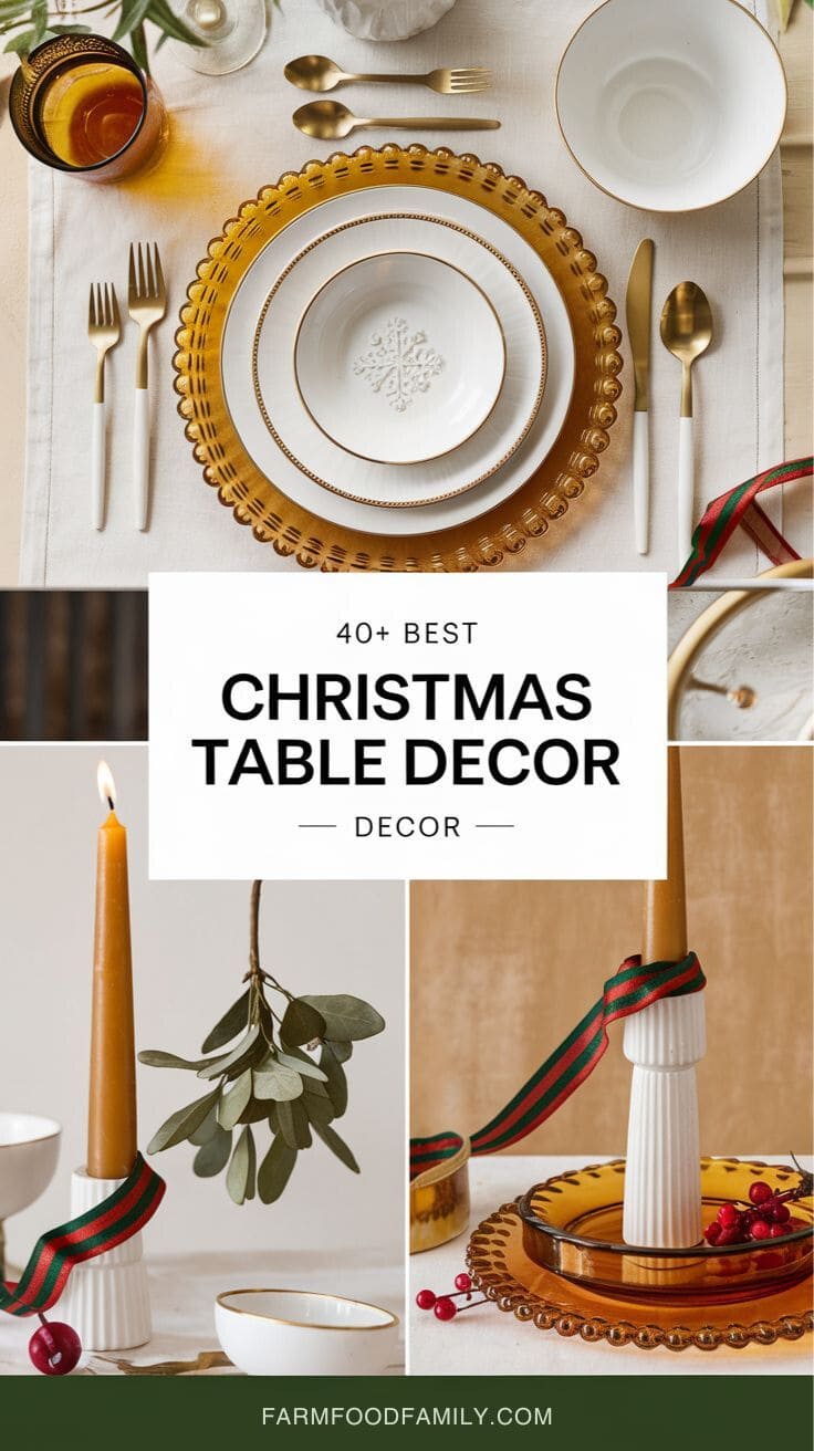 Best Christmas Table Decor 12