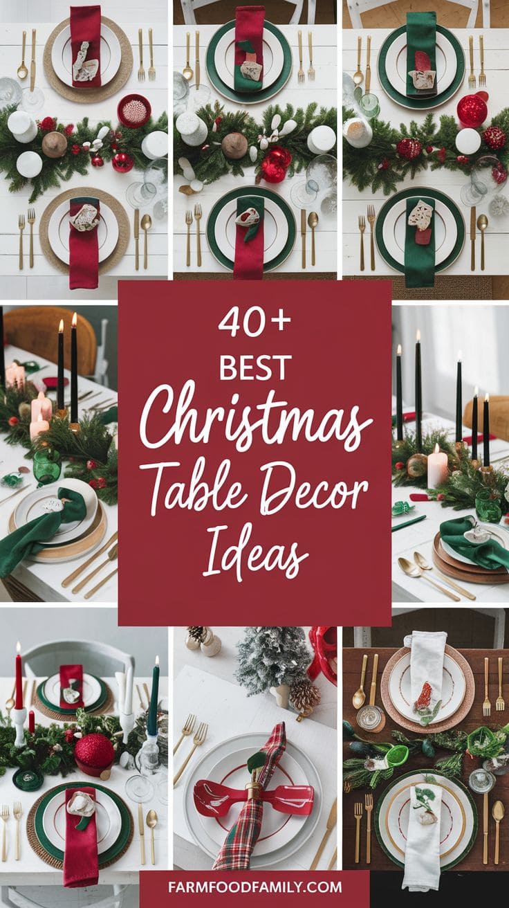 Best Christmas Table Decor 13