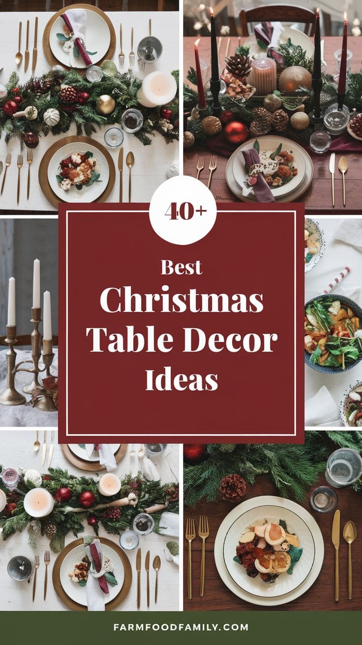 Best Christmas Table Decor 15