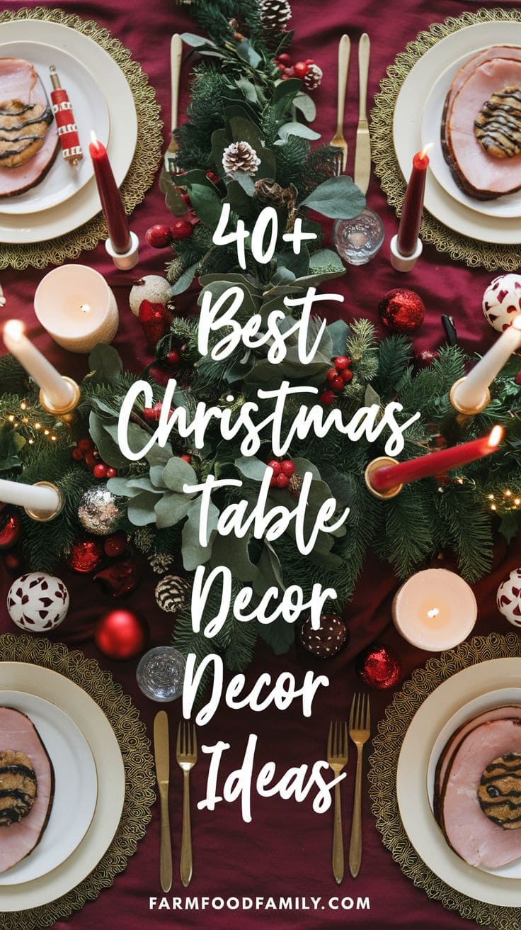 Best Christmas Table Decor 16