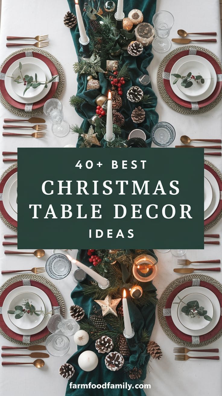 Best Christmas Table Decor 17