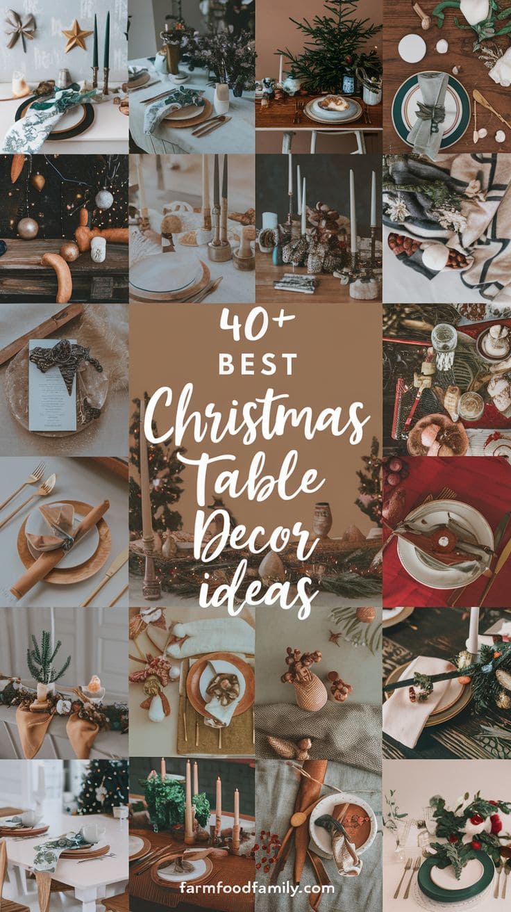Best Christmas Table Decor 3
