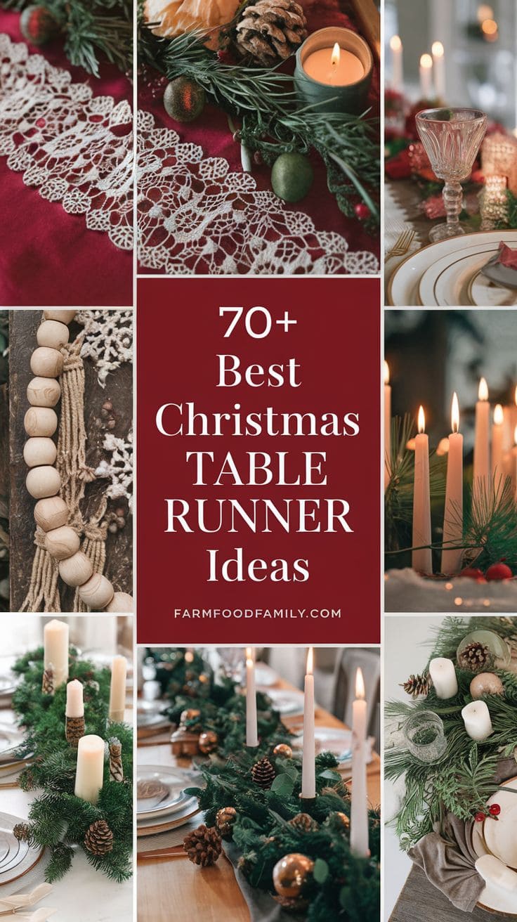 Best Christmas Table Runner 12