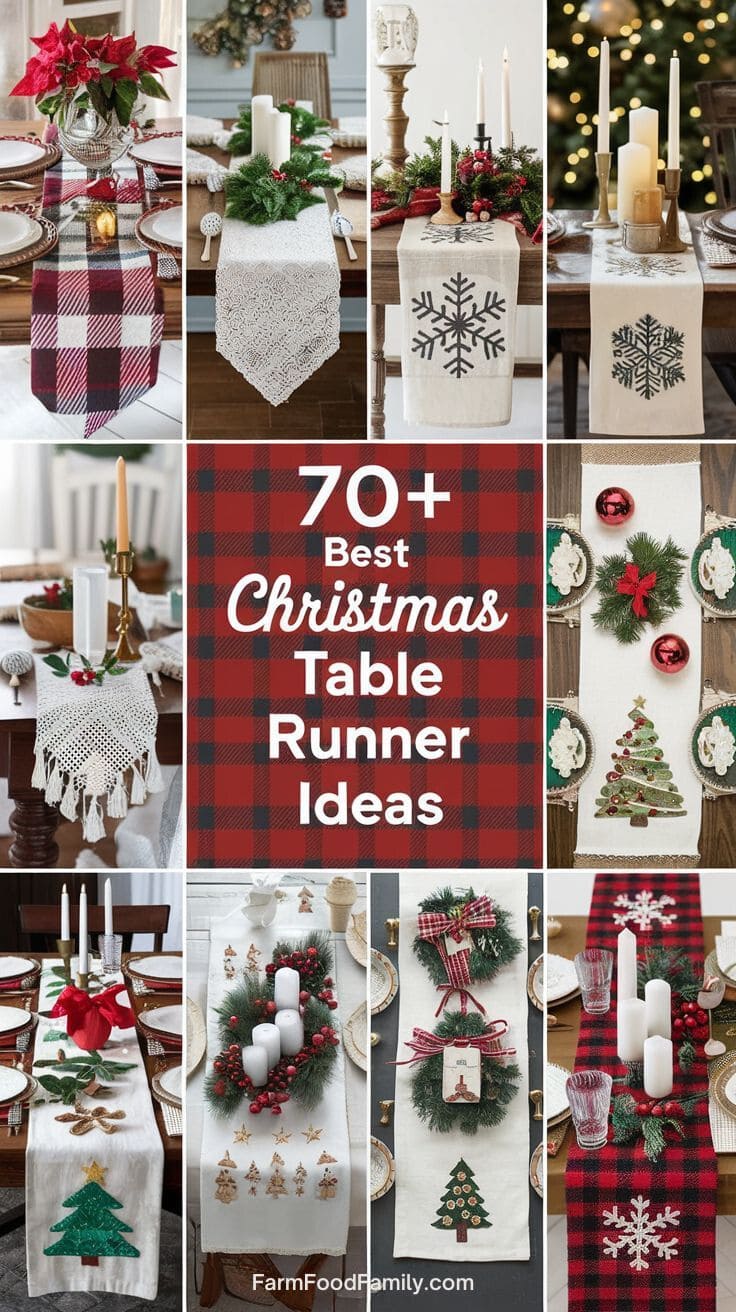 Best Christmas Table Runner 13
