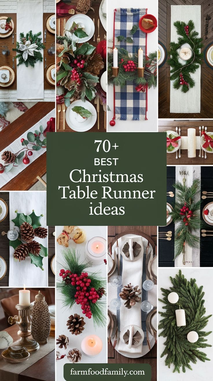 Best Christmas Table Runner 16