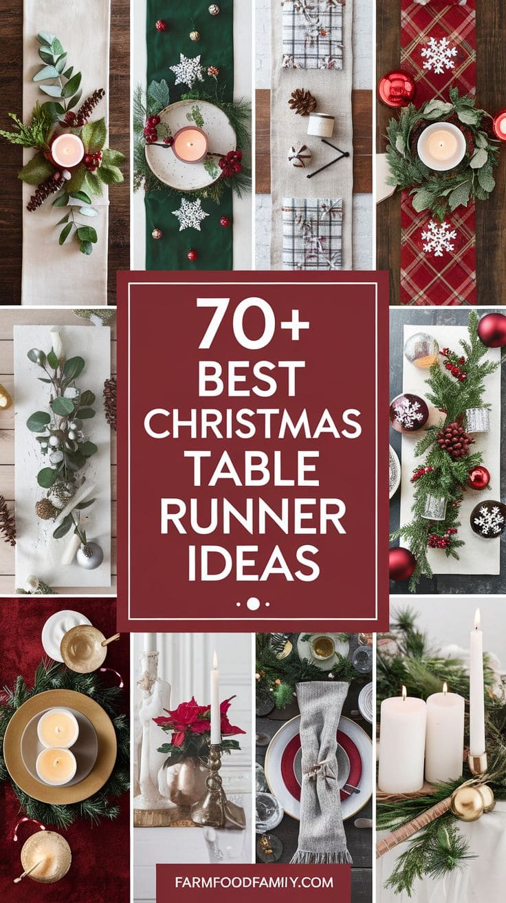 Best Christmas Table Runner 18