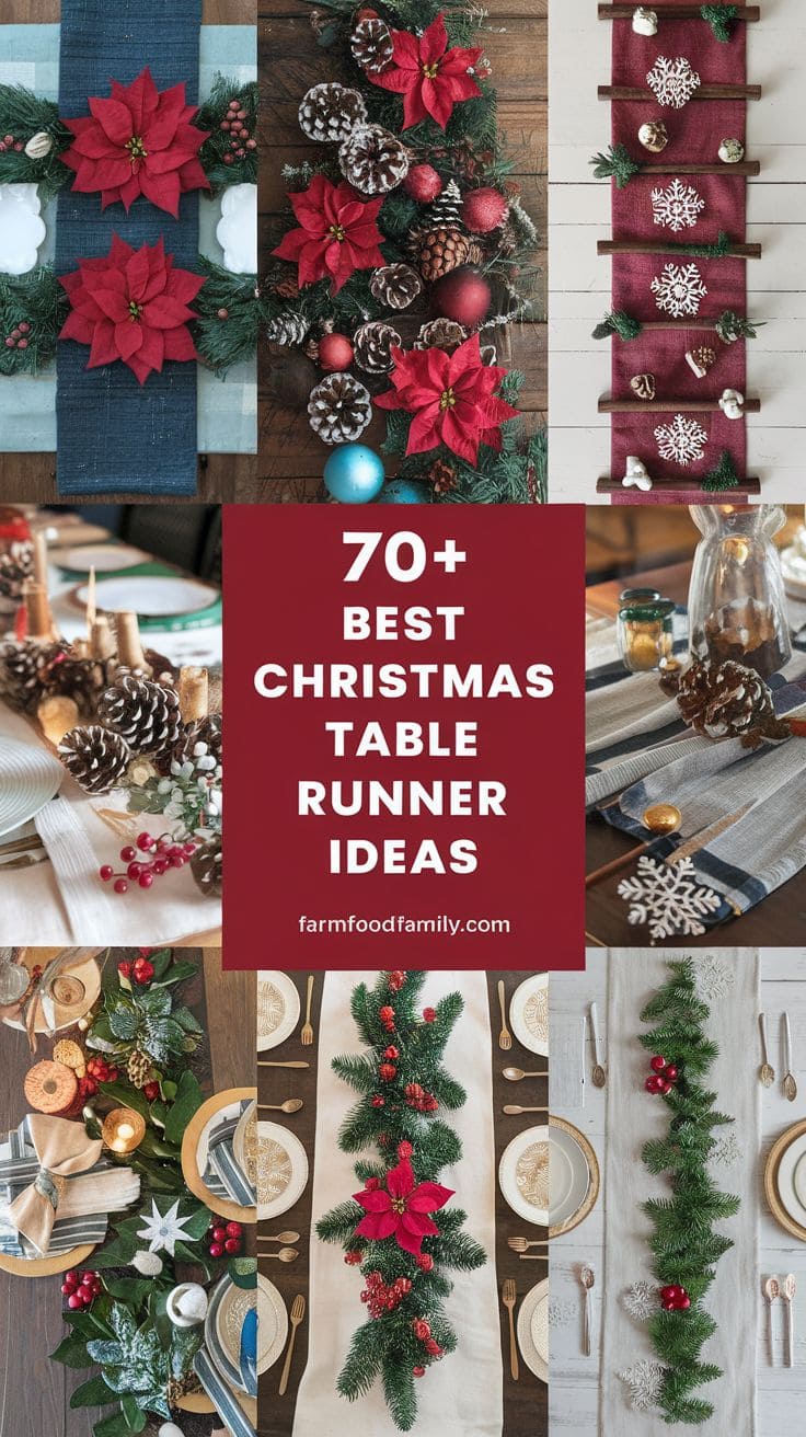 Best Christmas Table Runner 19