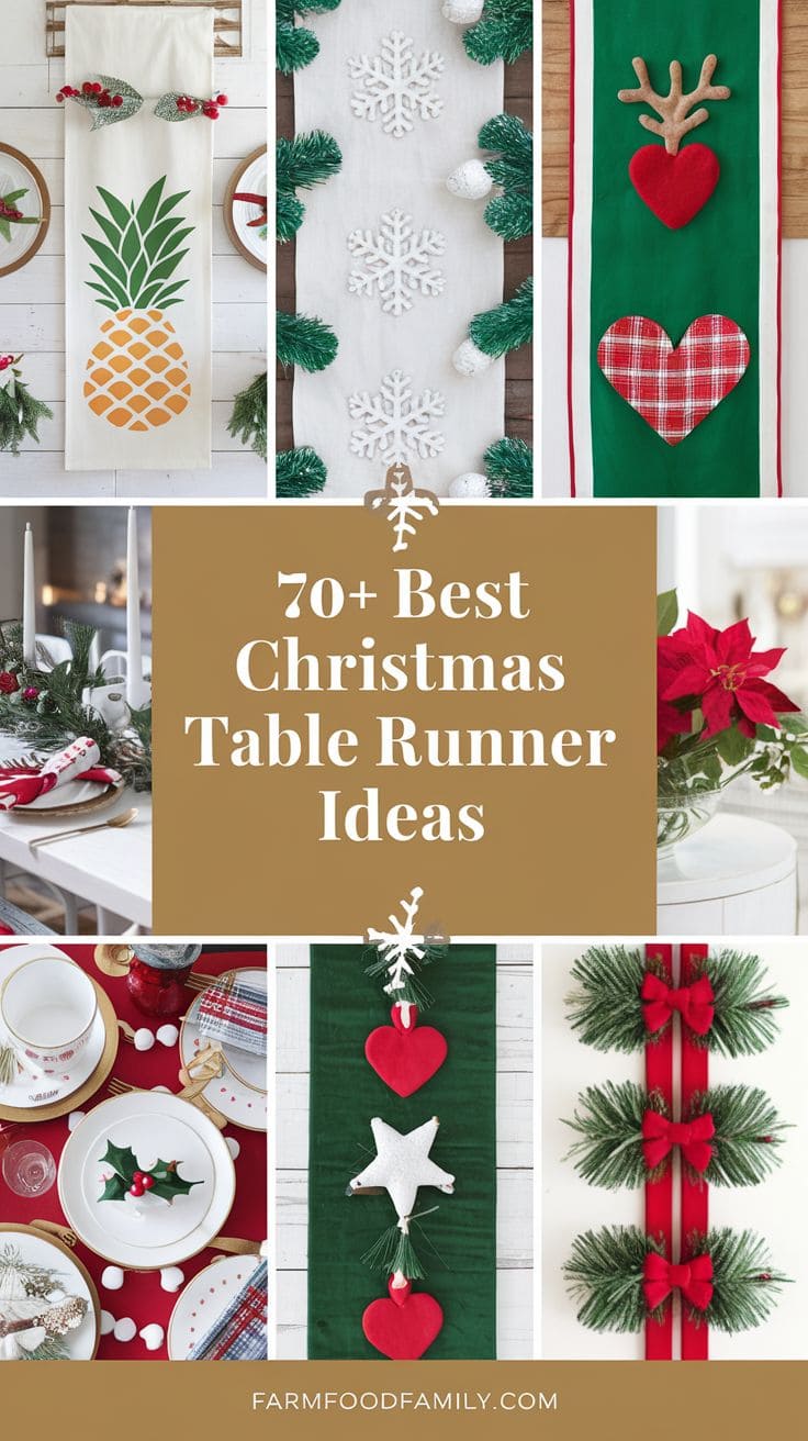 Best Christmas Table Runner 20