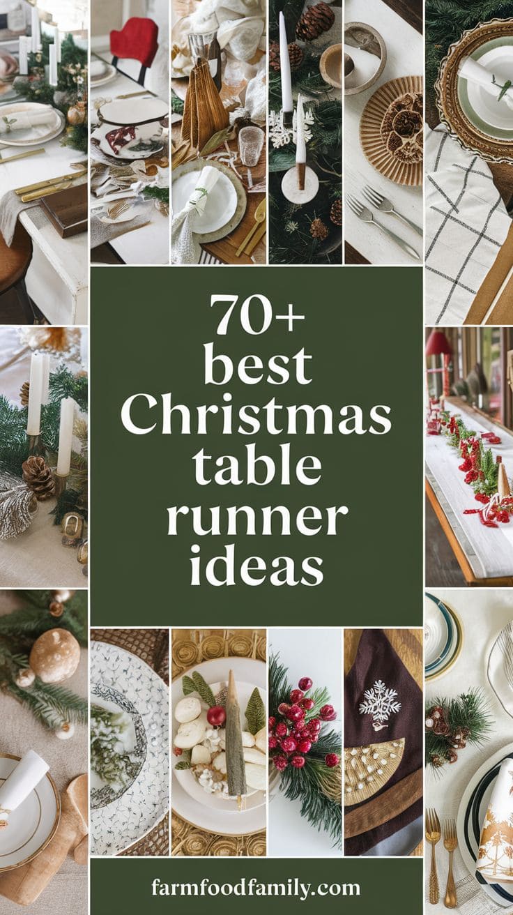 Best Christmas Table Runner 3