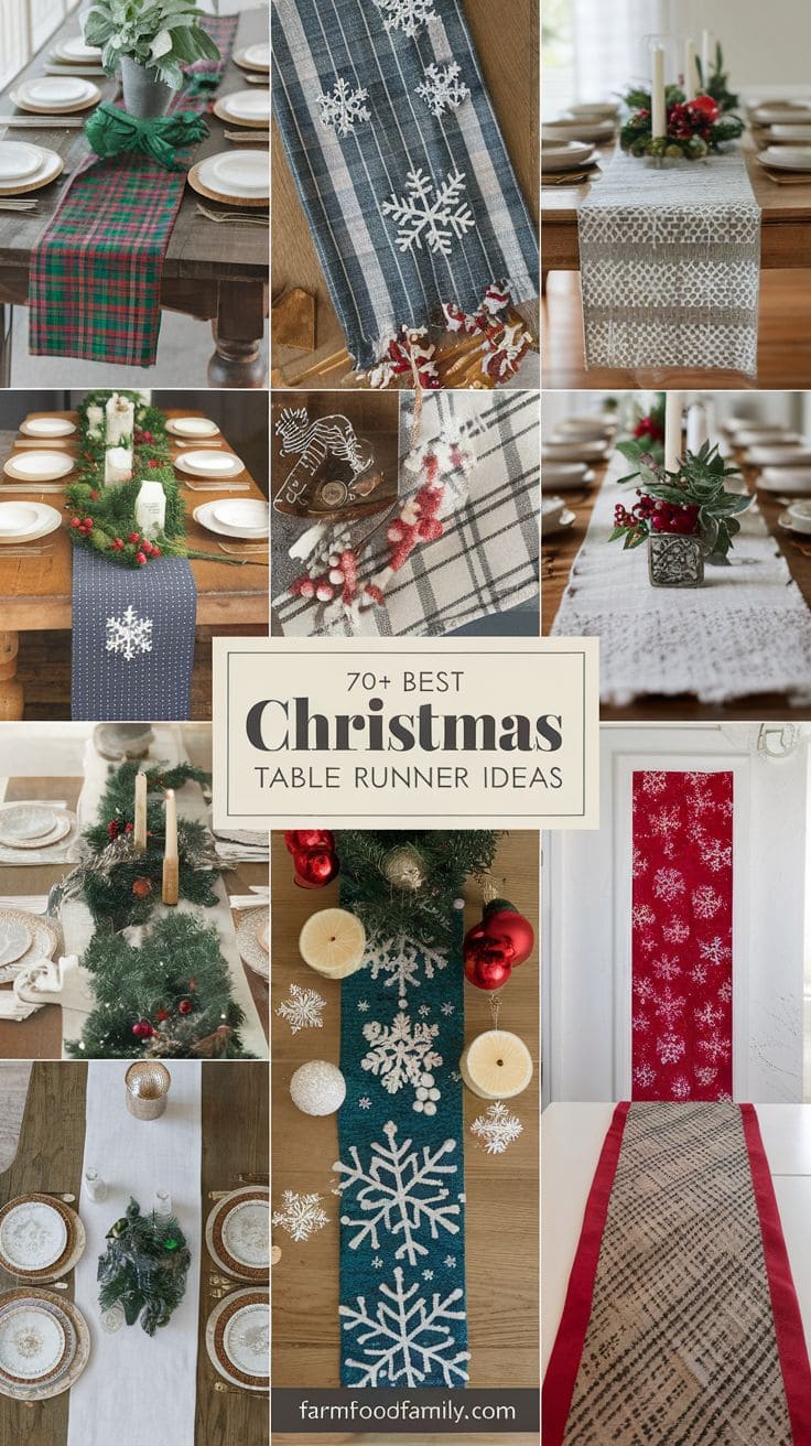 Best Christmas Table Runner 5