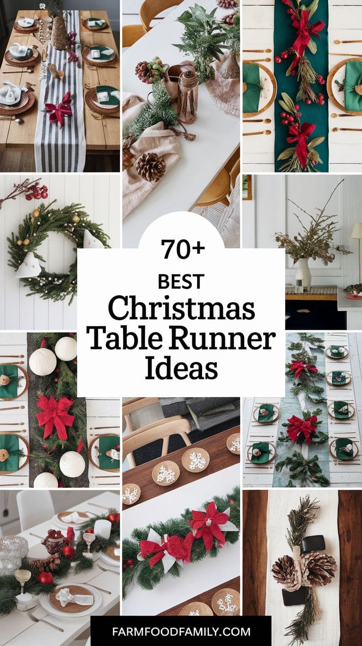 Best Christmas Table Runner 8