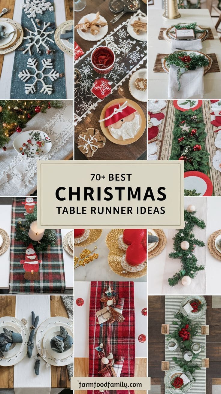 Best Christmas Table Runner 9