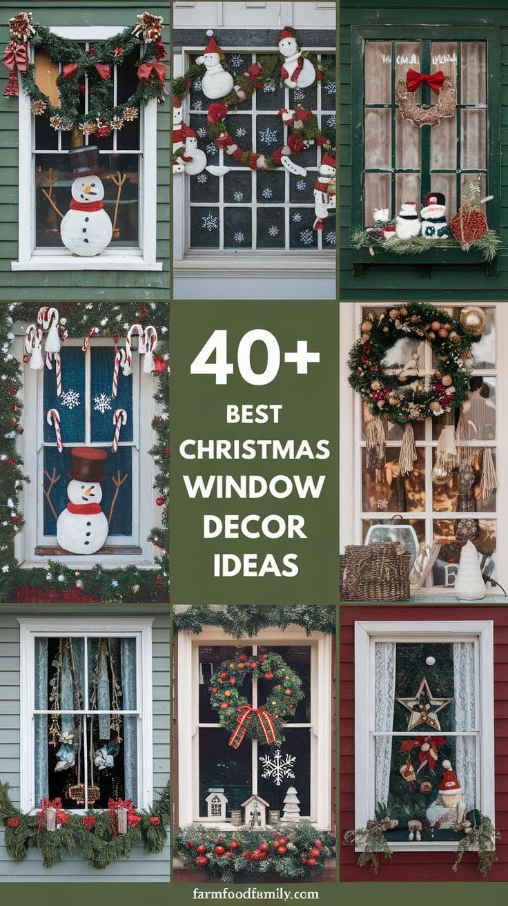 Best Christmas Window Decor 1