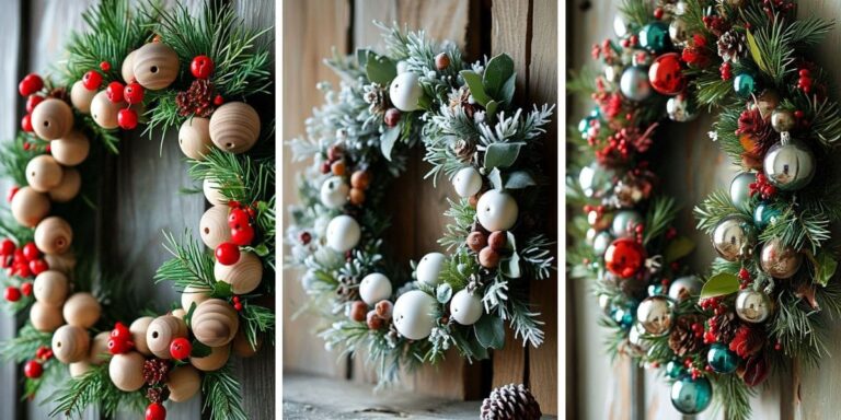 40+ Elegant Christmas Wreath Ideas to Transform Your Door