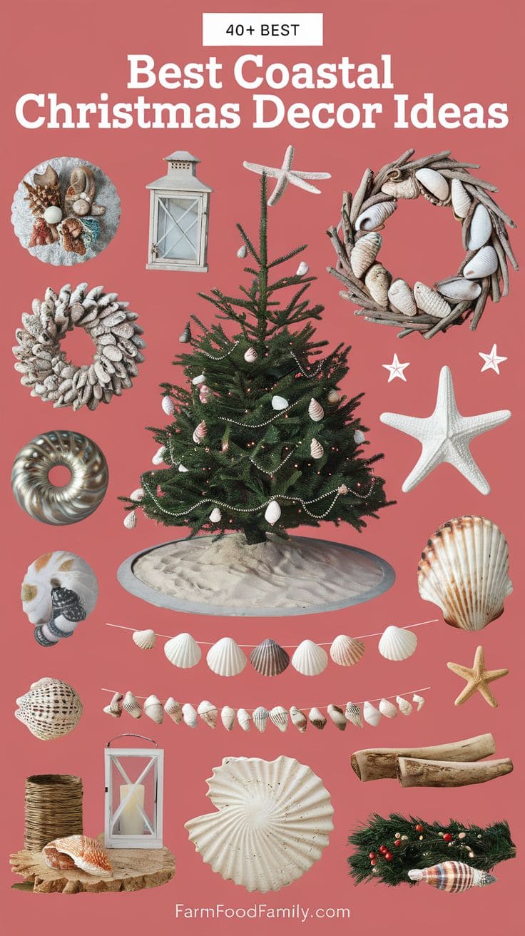 best coastal christmas decor 14