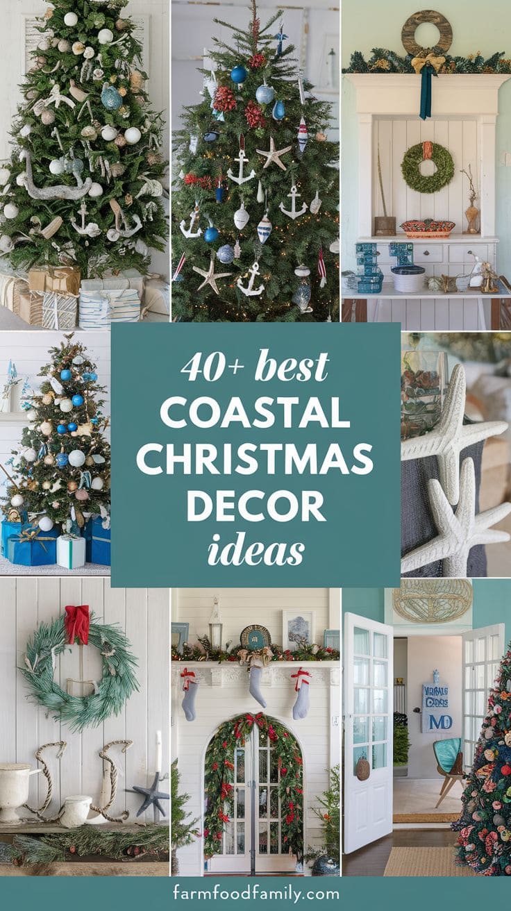 best coastal christmas decor 6