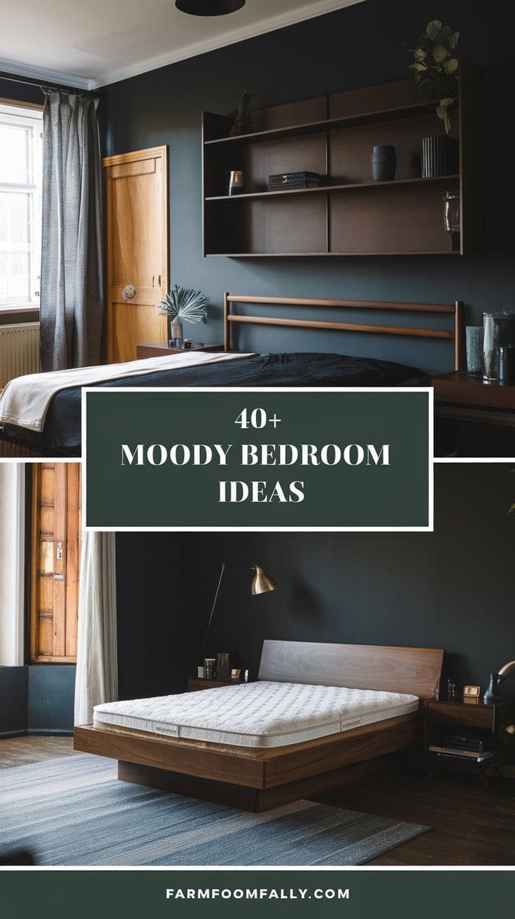 Best Moody Bedroom Decor 13