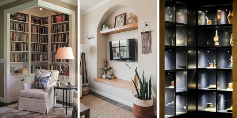 40+ Clever Living Room Alcove Ideas for Small Spaces