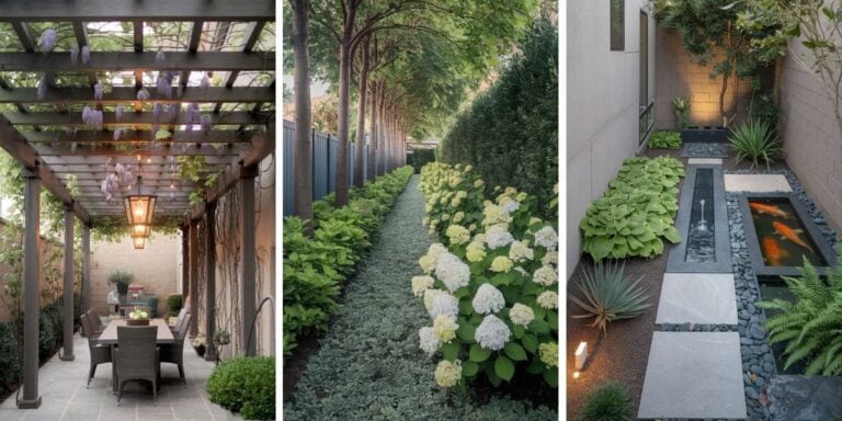 60+ Brilliant Long Narrow Backyard Ideas to Maximize Space