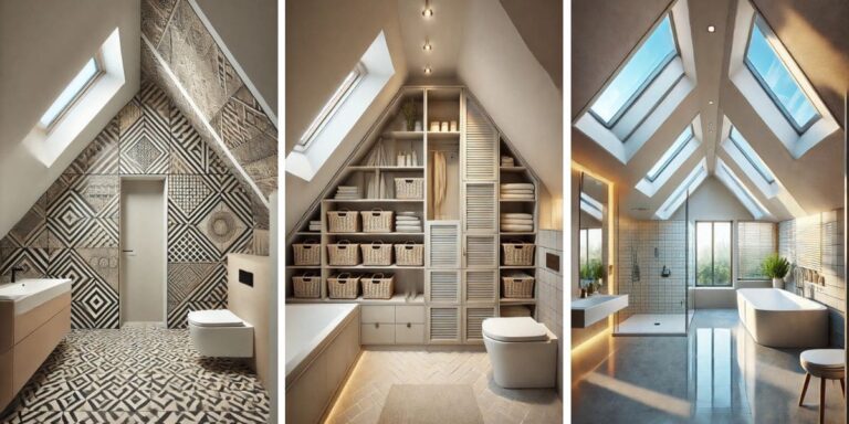 40+ Clever Sloped Ceiling Bathroom Designs to Maximize Space