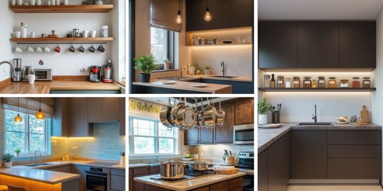 40+ Brilliant Space-Saving Tricks for Super Small Kitchens