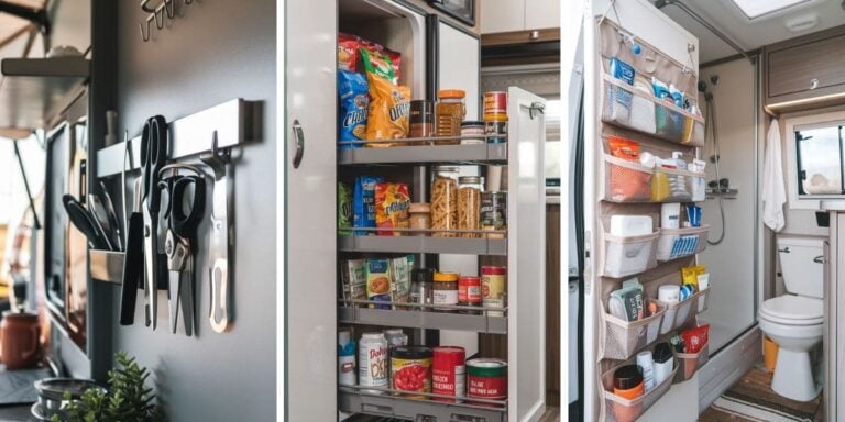 30+ Must-Try Camper Storage Ideas to Maximize Small Spaces