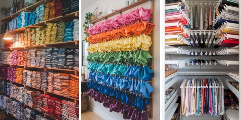 40+ Brilliant Fabric Storage Ideas Every Crafter Should Try