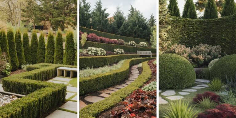 40+ Beautiful Hedge Landscaping Ideas That Add Instant Curb Appeal
