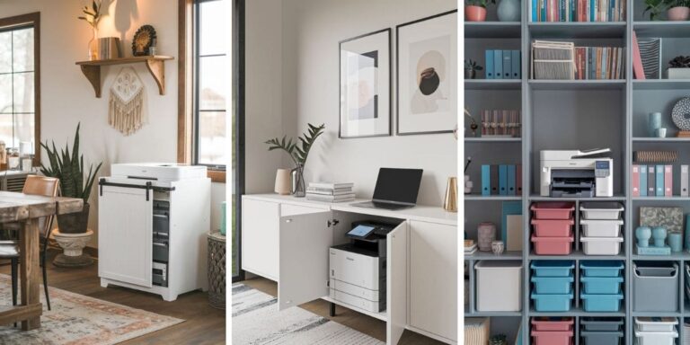 40+ Must-See Printer Storage Hacks That Actually Work