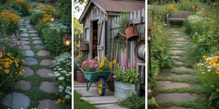 20+ Rustic Garden Looks That Feel Like a Countryside Escape