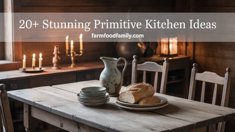 20+ Irresistible Primitive Kitchen Ideas for a Country-Inspired Home
