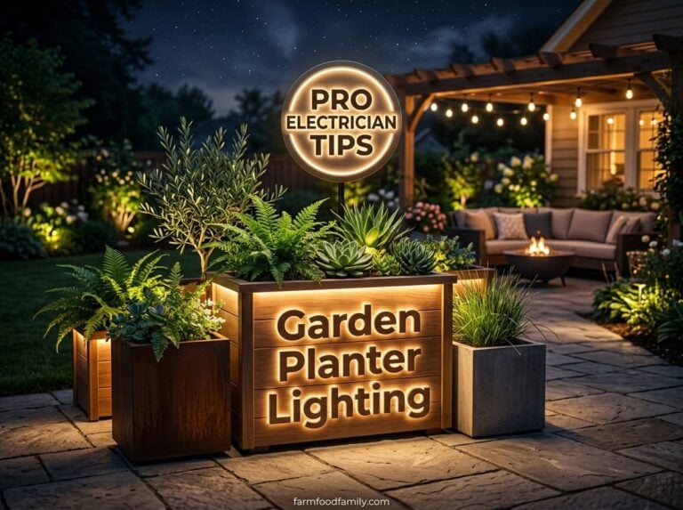Transform Your Garden with Outdoor Planter Lighting: Why Hiring a Residential Electrician Makes All the Difference