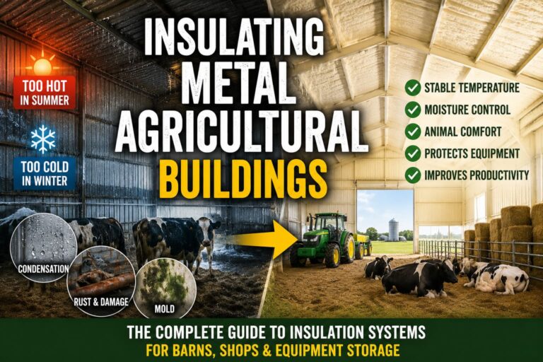 Agricultural Building Insulation: Protecting Equipment and Livestock