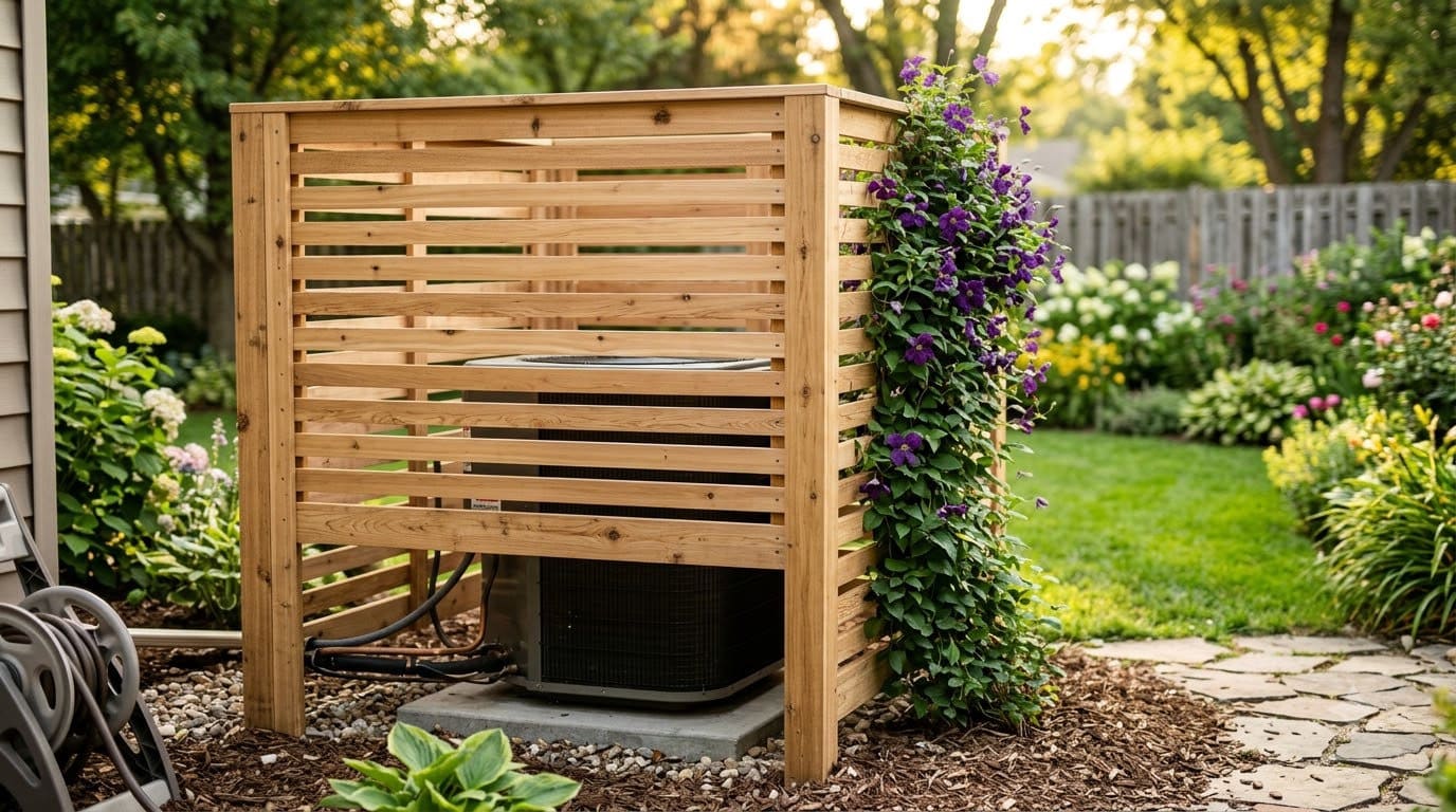 20 Clever Ideas to Hide Your AC Unit Outside (Without Frying the Compressor)