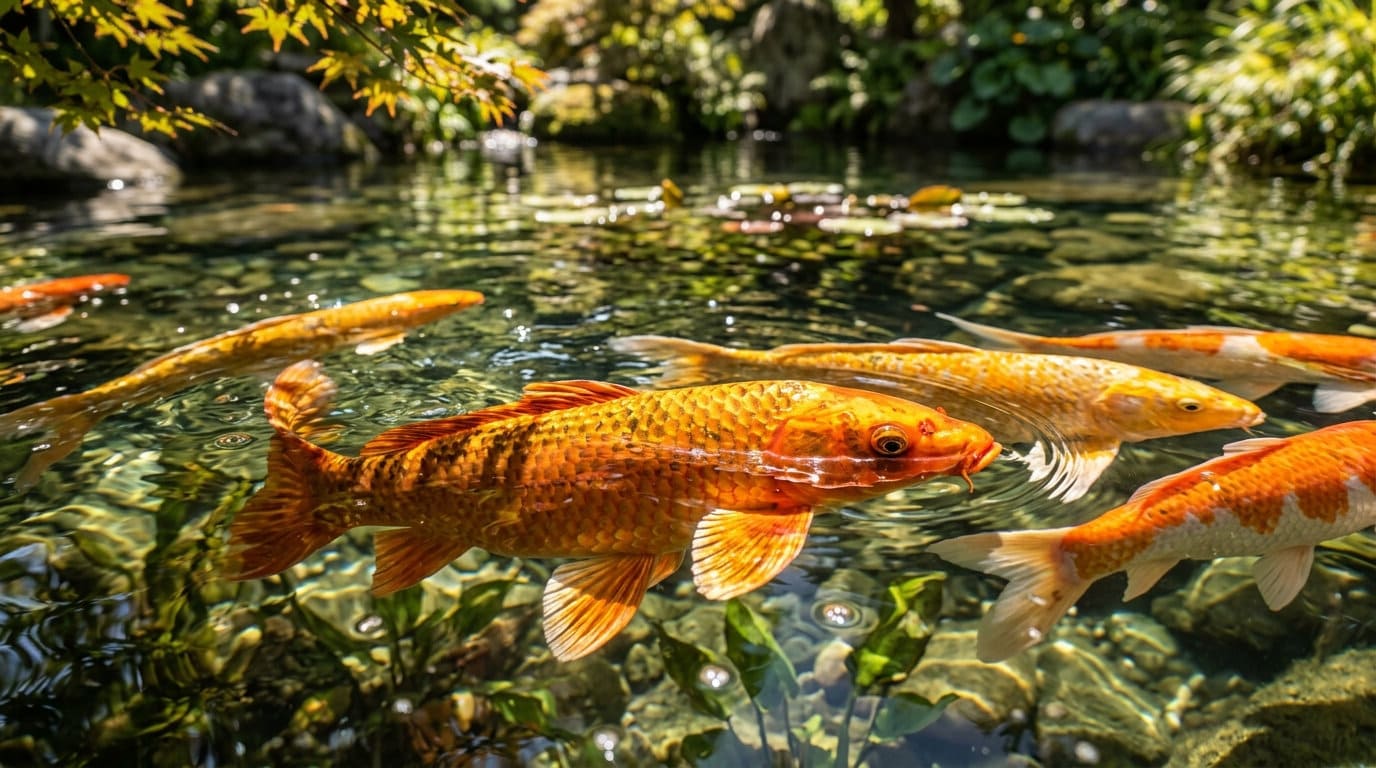 Where to Position a Koi Pond for Good Luck, According to Feng Shui Experts