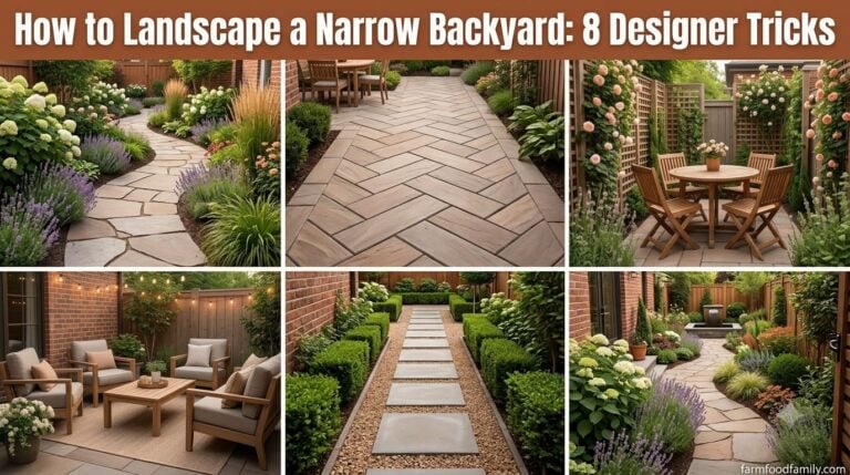 How to Landscape a Narrow Backyard: 8 Designer Tricks That Beat the “Bowling Alley” Look