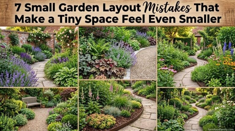 7 Small Garden Layout Mistakes That Make a Tiny Space Feel Even Smaller