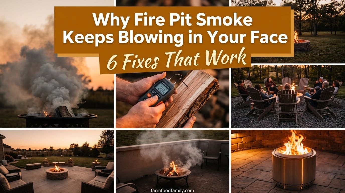 Why Fire Pit Smoke Keeps Blowing in Your Face: The Actual Science (Plus 6 Fixes That Work)