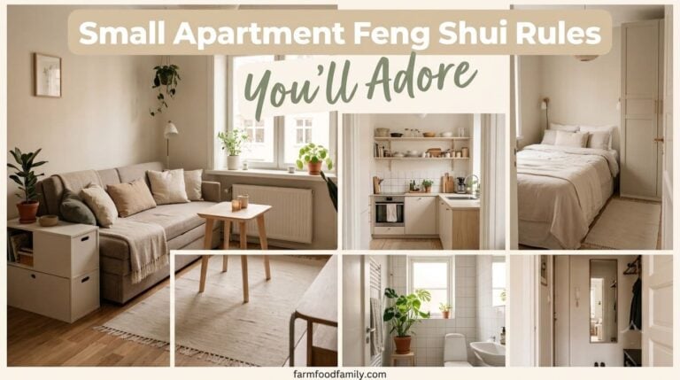 5 Feng Shui Rules for Small Apartments You Can Still Apply, Even If You Rent