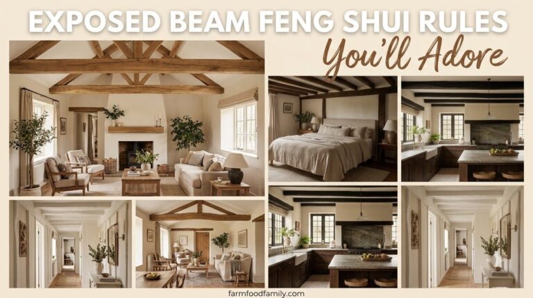 6 Feng Shui Rules for Exposed Beams You Should Know Before You Renovate