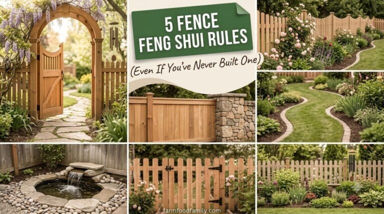 5 Feng Shui Rules You Need to Know Before Building a Garden Fence