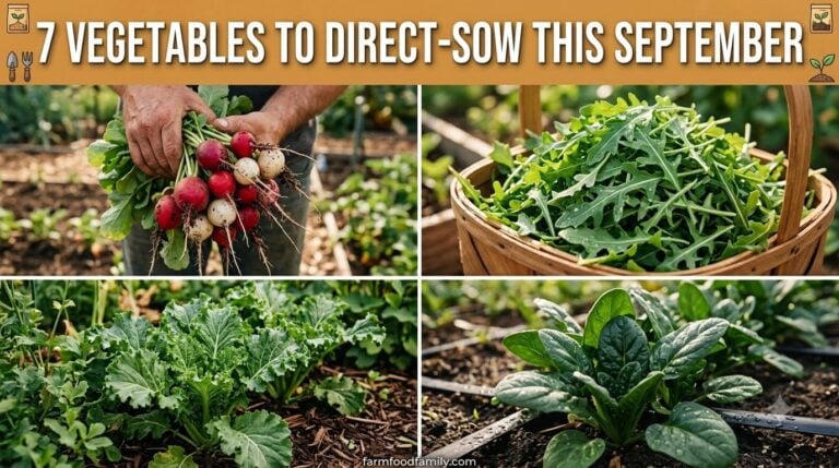 7 Last-Call Vegetables You Can Still Direct-Sow in September for a Fast Fall Harvest